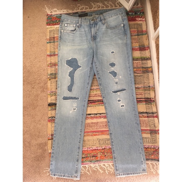 J. Crew broken in boyfriend jeans - Picture 2 of 8